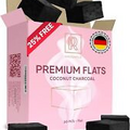 Pack of 2 Coconut Charcoal Cubes - Coconut Coals 2 XL Packs of 84 Count & 1.2...