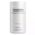 Codeage Liposomal Moringa+ Supplement 400mg Moringa 50:1 Extract (180 Capsules)