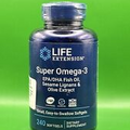 Life Extension Super Omega-3 Plus EPA/DHA Fish Oil Krill & Astaxanthin 240 SG