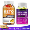 Keto Gummies Diet Weight Loss 60ct Night Time Fat burner Appetite Suppressant