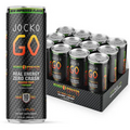 Jocko GO Energy Drink Mango Mayhem Passion Fruit-KETO Vitamin B12, B6 Sugar Free