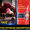 Bulk Pure Creatine Monohydrate 285 Grams Powder Fitness Supports Muscle Energy