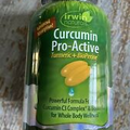 Irwin Naturals CURCUMIN PRO-ACTIVE Turmeric + BioPerine (90 Softgels) - EXP 3/24