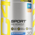 C4 Sport Pre Workout Powder Blue Raspberry - Pre Workout Energy with 3G Creatine