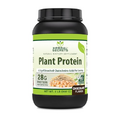Herbal Secrets Plant Protein 2 Lb Powder | Chocolate Flavor | 28 Grams Protein per Serving | 6.1 Grams BCAA | Vegan Supplement | 23 Servings | Made in USA