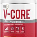 Complete Nutrition V-Core Orange Cream Protein Powder, Whey Protein, High...
