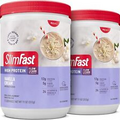 SlimFast Meal Replacement Smoothie Mix, 24 Servings, High Protein, Vanilla...