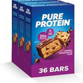 Pure Protein Bars, High Protein, Nutritious Snacks to Support 36 Count