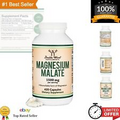 Magnesium Malate Capsules - Bioavailable Form, Many Health Benefits - 420 Count