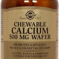 Solgar Chewable Calcium 500 mg 	 120 Wafers