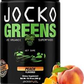 Jocko Fuel Greens Powder (Peach Flavor) - Organic Greens & Superfood Powder