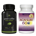 Green Coffee Bean Extract Belly Fat Burn Acai Slim Berry Weight Loss Supplement