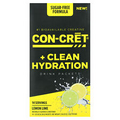 2 X Con-Cret, Clean Hydration Drink Packets, Sugar-Free, Lemon Lime, 14 Packets,