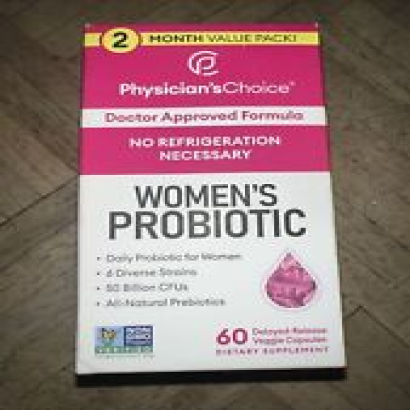 Physician's Choice Women's Probiotic 50 Billion CFU Capsules, 30ct Exp25+ #8780