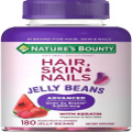 Optimal Solutions Advanced Hair, Skin & Nails Jelly Beans with Biotin, Mixed