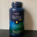 GNC Triple Strength Fish Oil Mini 1000mg Softgels - 240 Count(EXP:1/2026)