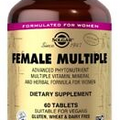 Female Multiple 60 Tablets Vitality and Health Solgar