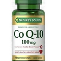 Nature's Bounty CoQ10 100 mg 75 Rapid Release Softgels Exp 07/2026