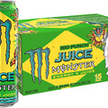 Monster Juice Rio Punch, Energy + Juice, Energy Drink, 16 Ounce (Pack of 15)