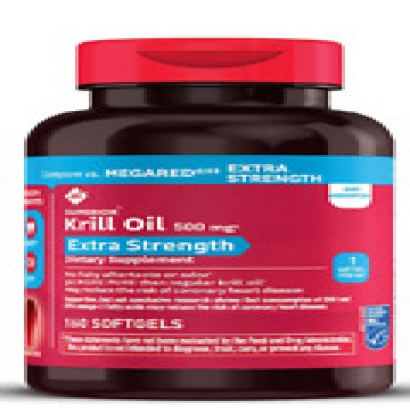 Member's Mark Extra-Strength Krill Oil, 500 mg Softgels (160 ct.)