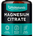 Magnesium Citrate Powder Capsules 400Mg – [180 Count] Pure Non-Gmo Supplements