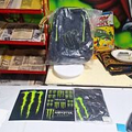 2013 MONSTER Energy Drink Promo BACKPACK, SHIRT & STICKERS (New In Plastic Bag)