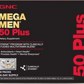 GNC Mega Men 50 Plus Vitapak | Antioxidants, Heart Health, Prostate Health,...