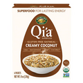 Qi'A Superfood Organic Gluten Free Creamy Coconut Instant Oatmeal,6 Packets,Non-