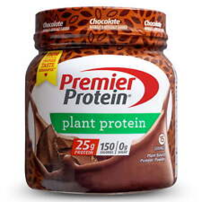 Premier Protein Powder Plant Protein, Chocolate, 25g Plant-Based Protein