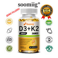 ️Nutritional Support - Vitamin D3 and K2 -200MCG Heart, Bone, Muscle Health