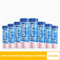 8 Pack Nuun Sport Hydration Electrolyte Tablet Strawberry Lemonade - 8x10 counts