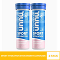 2 Pack Nuun Sport Hydration Electrolyte Tablet Strawberry Lemonade - 2x10 counts
