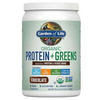 Garden of Life Organic Protein & Greens Protein Powder, Chocolate, 20g, 19.4oz