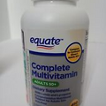 Equate Complete Multivitamin Iron Free Dietary Supplement Adults 50+ 450 Count.