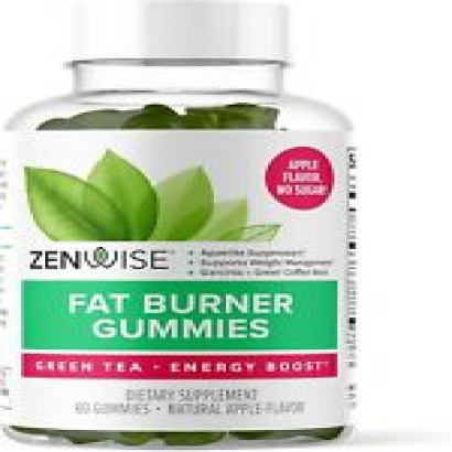 Fat Burner Gummies Appetite Suppressant for Weight Loss with Green Tea Extract