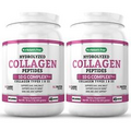 Collagen Peptides Powder 10G Hair, Skin, Nails, Wrinkles 2 Bottles 90 Days
