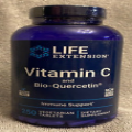 Life Extension Vitamin C and Bio-Quercetin - 250 Vegan Tablets, Exp 10/2025