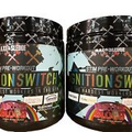 Axe & Sledge Ignition Switch Pre-Workout 40 Servings Shark Bite EXP 12/2023 TWO