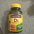 Nature Made D3 2000 IU Supplement for Better Teeth, Bone and Immune Health - 220