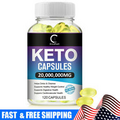 Keto BHB Diet Pills Burn Fat-ACV Advanced Ketosis,Weight Loss,Detox 120 Caspules