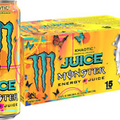 Juice Monster Khaotic Tropical Orange, Energy + Juice, Energy Drink, 16 Ounce (P