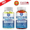 Keto BHB Diet Gummies/Capsules For Weight Loss Burn Fat Appetite Suppressant