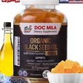 Doc Mila Organic Black Seed Oil Gummies 1500Mg - Black Seed Oil Softgels Capsule