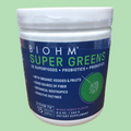 Biohm Super Greens Superfood Powder Probiotics & Prebiotics Mixed Berry 8.5 oz
