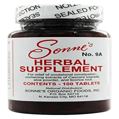 Sonne's No. 9A Herbal Supplement, 100 Count