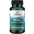 Swanson NAC N-Acetyl Cysteine - Antioxidant Anti-Aging Respiratory Liver Support - Amino Acid Supplement 1000 mg 60 Capsules