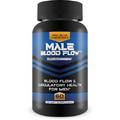 Pro Blue Vigor Max Male Blood Flow - Our Best Blood Circulation Supplements for Men - Our Best Nitric Oxide Supplements for Men - Blood Flow Supplement - Blood Flow Care Blood Flow Supplement for Men