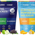 Keto Vitals Wellness & Original Assorted 2 Pack Bundle Electrolytes Powder Bundle Packets - Enhanced Energy, Immunity, Sleep Support - Original & Wellness Variety Pack - Zero Sugar, Zero Carb, Zero