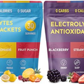 Keto Vitals Original & Berry Assorted 2 Pack Bundle Electrolytes Powder Packets Bundle | Keto Friendly Electrolyte Travel Packets | Variety Individual Packets | Energy Drink Mix | Zero Calorie Zero