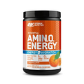 Optimum Nutrition Amino Energy Powder Plus Hydration, Watermelon Splash & Tangerine Wave Flavors, 30 Servings